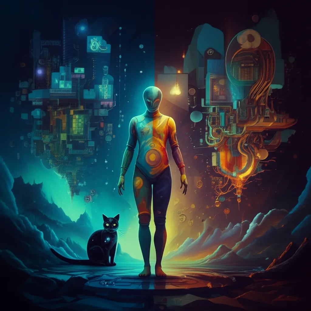 When Machines Learn: My Friend Bob, His Cat, and the Real Difference Between Supervised and Unsupervised Learning Cover