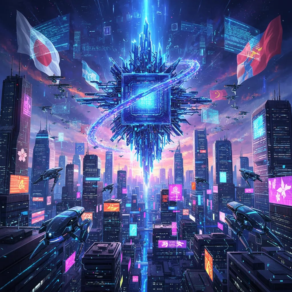 The Global AI Arms Race: Military Technology and Warfare Cover