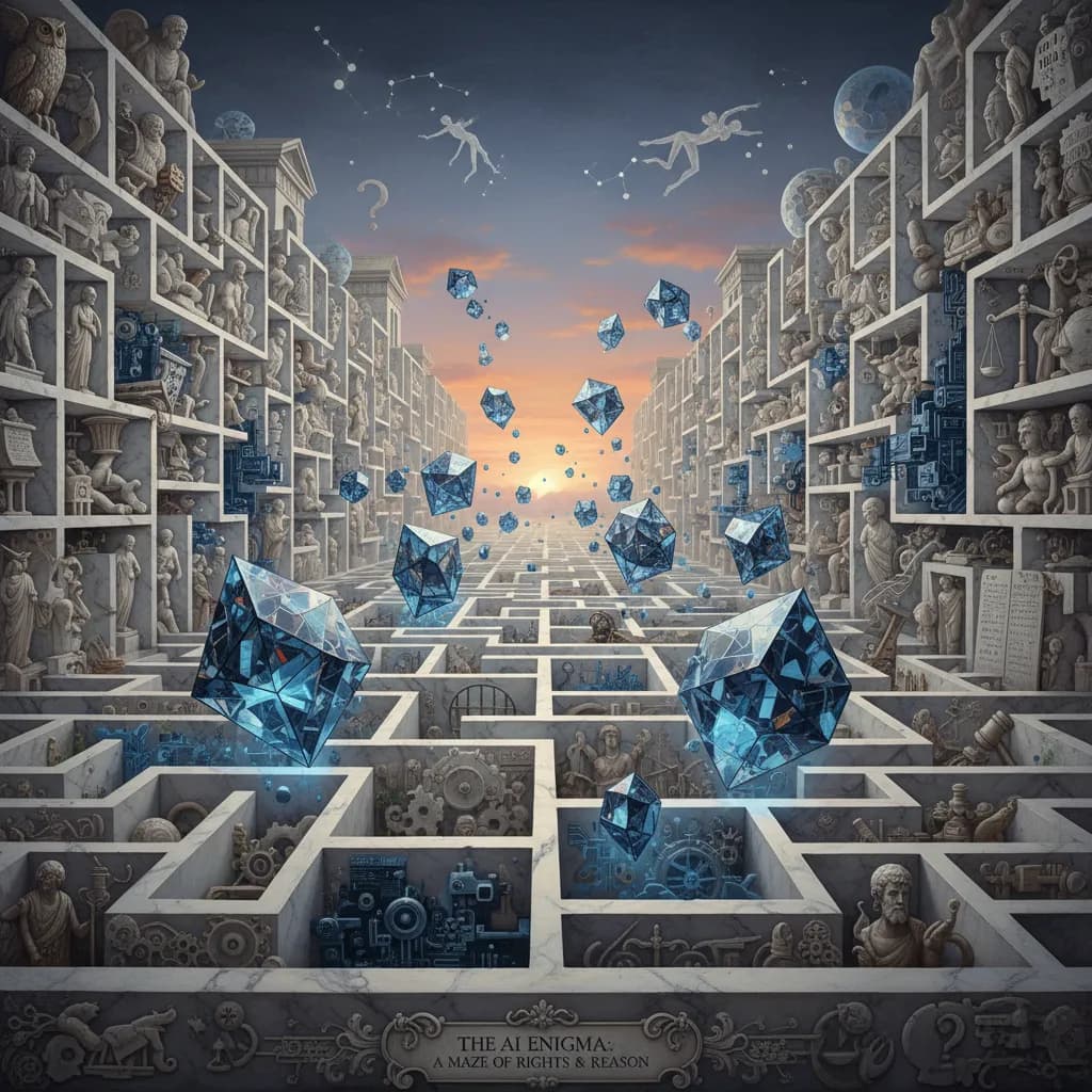 Exploring the Ethics of AI and Human Rights Debates Cover