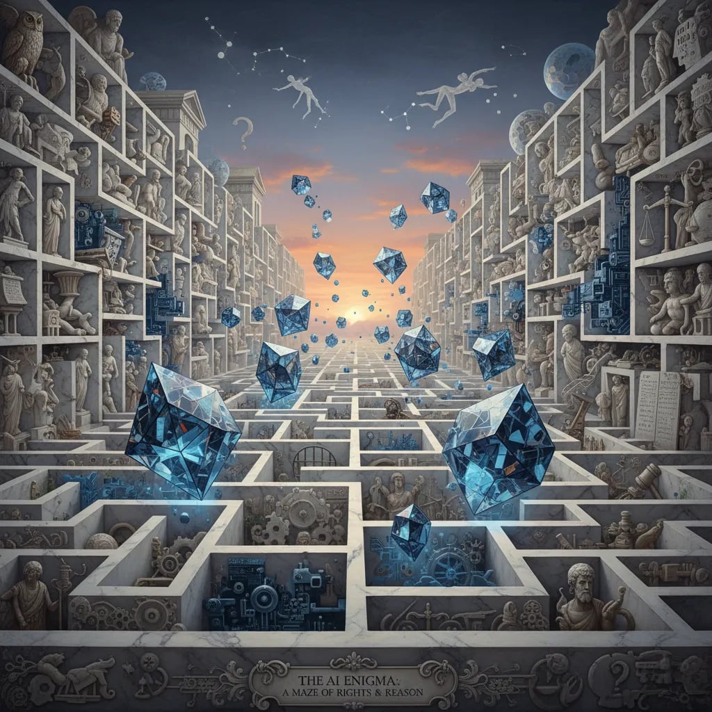 Exploring the Ethics of AI and Human Rights Debates Cover